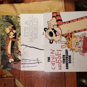 3 Vintage  Calvin and Hobbes  Books